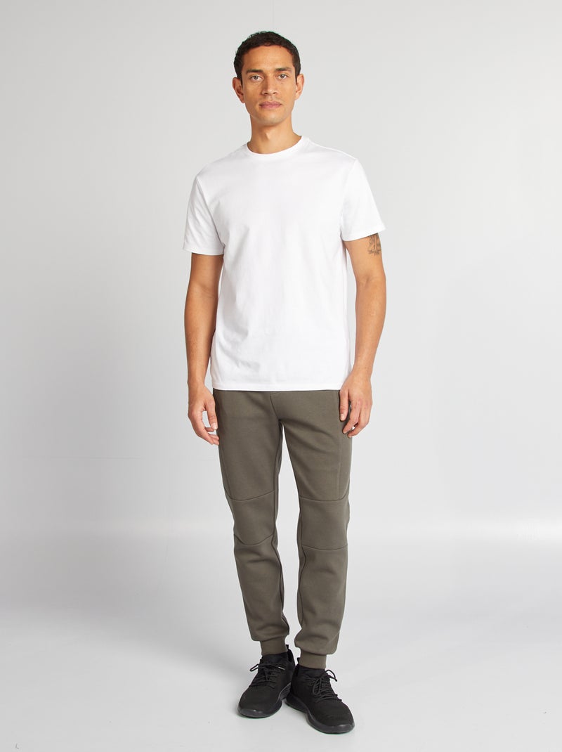 Joggers in maglia KAKI - Kiabi