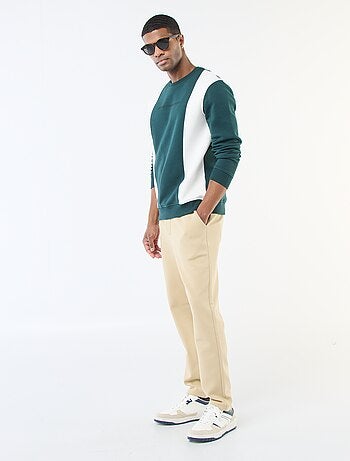 Joggers in maglia piqué