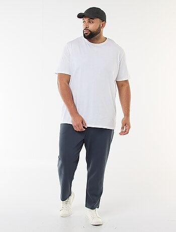 Joggers in maglia piqué