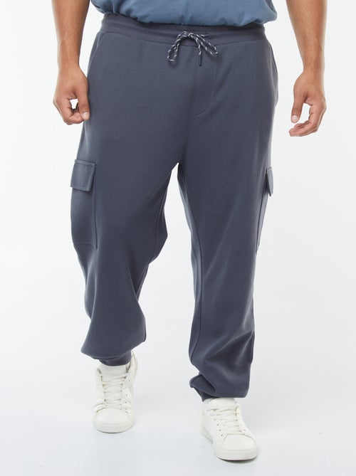 Joggers in maglia piqué con tasche con patta - Kiabi