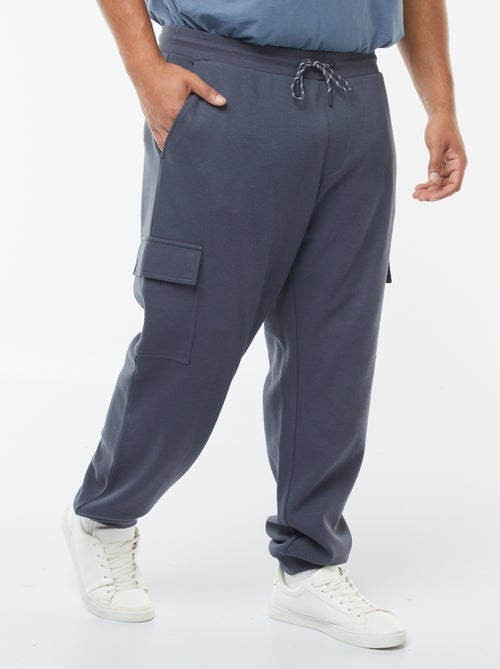 Joggers in maglia piqué con tasche con patta - Kiabi