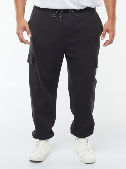 Joggers in maglia piqué con tasche con patta - Kiabi