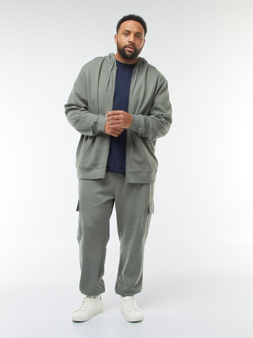 Joggers in maglia piqué con tasche con patta - Kiabi