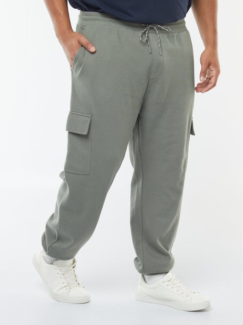 Joggers in maglia piqué con tasche con patta - Kiabi