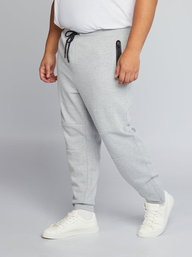 Joggers in maglia piqué GRIGIO - Kiabi