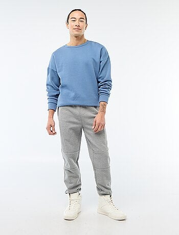 Joggers in maglia piqué