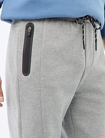 Joggers in maglia piqué