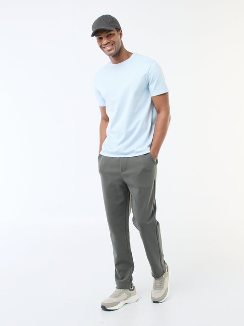 Joggers in maglia piqué - Kiabi