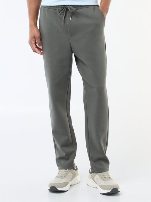 Joggers in maglia piqué - Kiabi