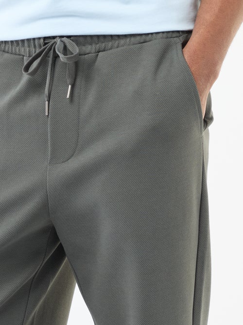 Joggers in maglia piqué - Kiabi