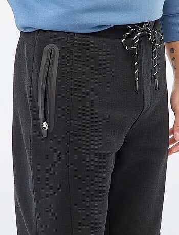 Joggers in maglia piqué