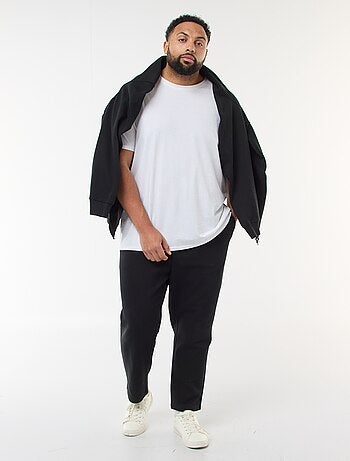 Joggers in maglia piqué