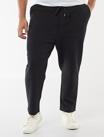 Joggers in maglia piqué