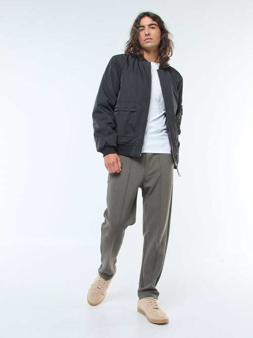 Joggers in maglia piqué tinta unita - Kiabi