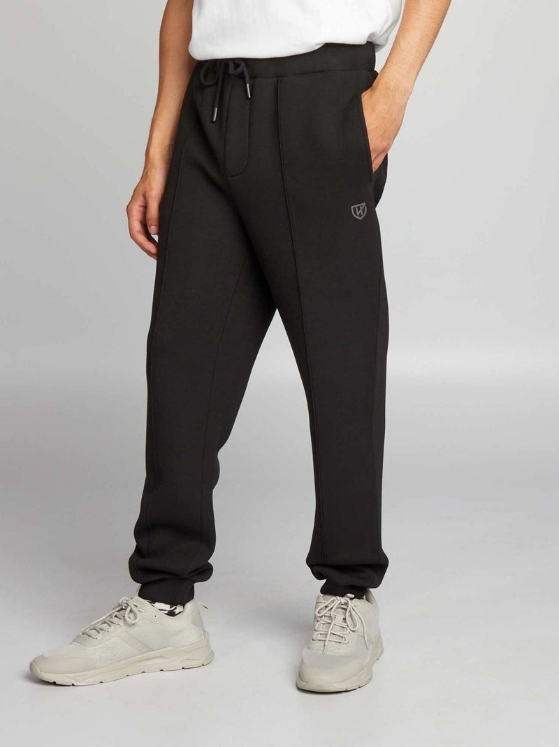 Joggers in neoprene NERO - Kiabi