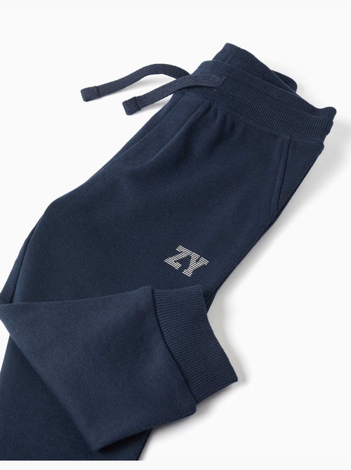 Joggers in pile con coulisse e stampa - Kiabi