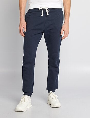 Joggers in tessuto felpato - L36