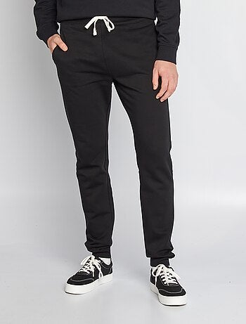 Joggers in tessuto felpato - L36
