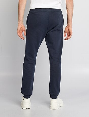 Joggers in tessuto felpato - L38