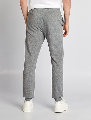 Joggers in tessuto felpato - L38