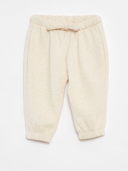 Joggers in tessuto felpato - Kiabi