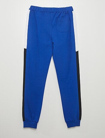 Joggers in tessuto felpato