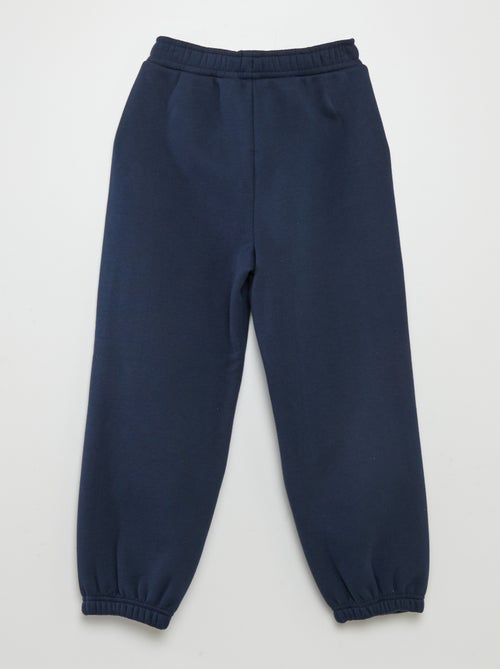 Joggers in tessuto felpato con fodera in pile - Kiabi