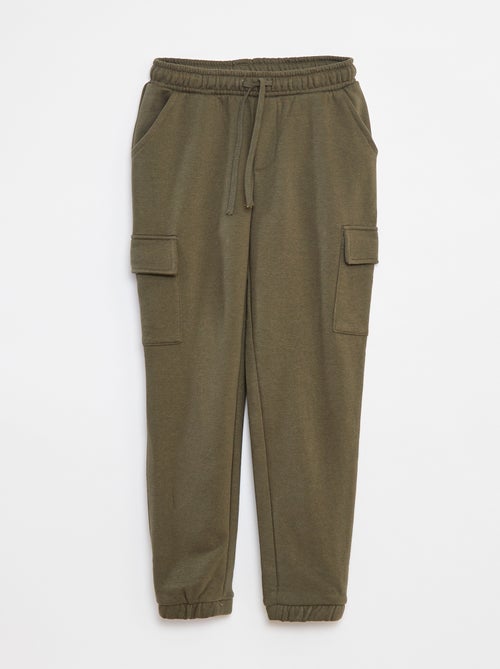 Joggers in tessuto felpato con tasche - Kiabi