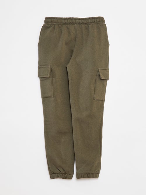Joggers in tessuto felpato con tasche - Kiabi