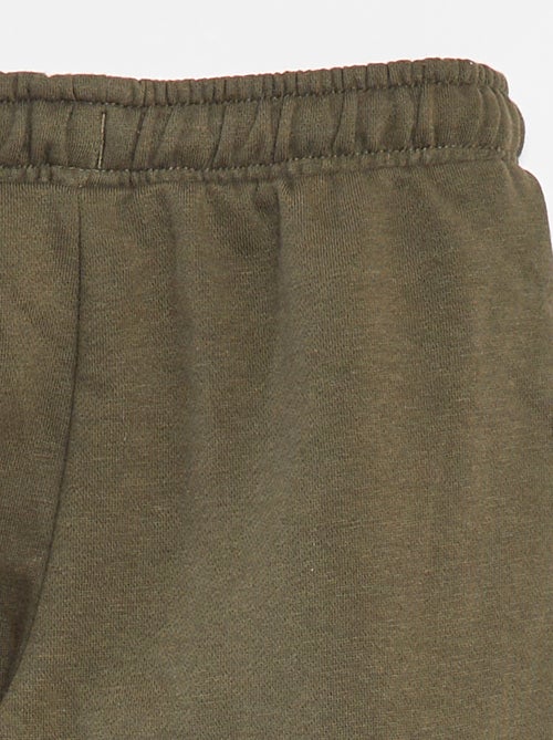 Joggers in tessuto felpato con tasche - Kiabi