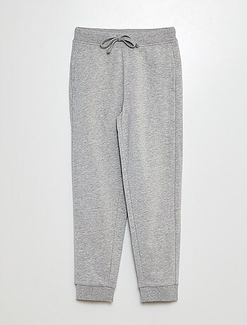 Joggers in tessuto felpato