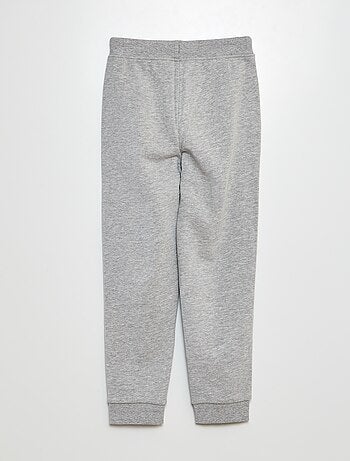 Joggers in tessuto felpato