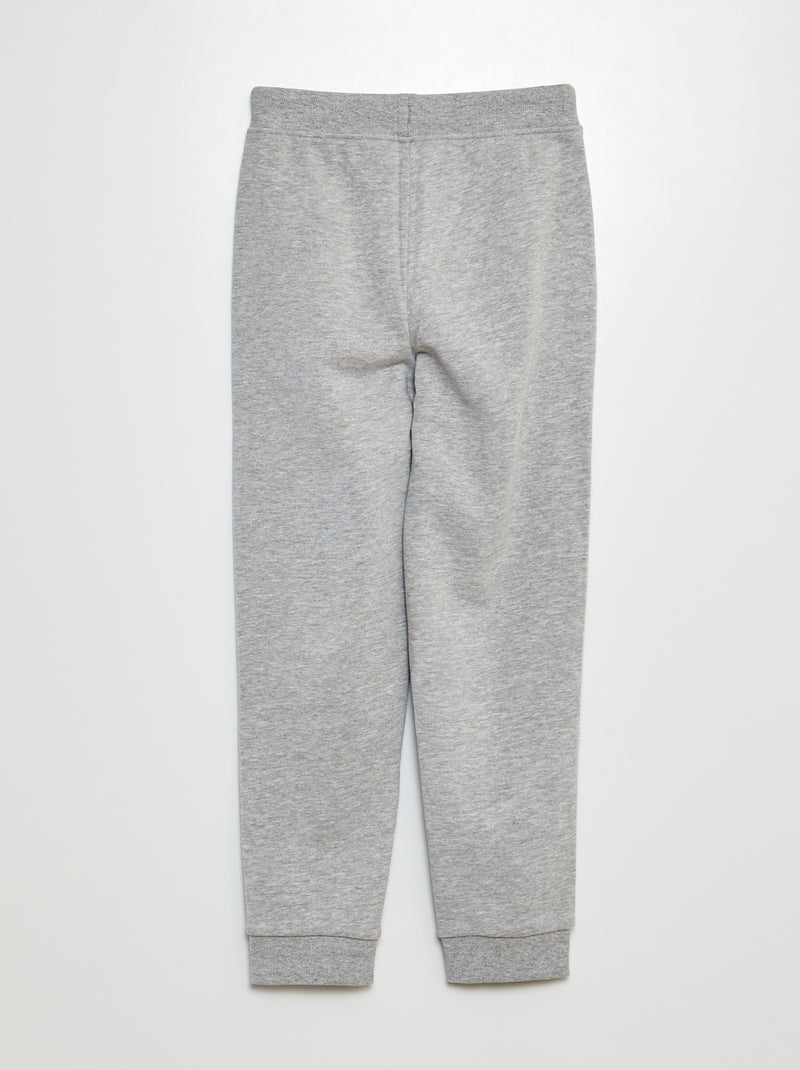 Joggers in tessuto felpato GRIGIO - Kiabi