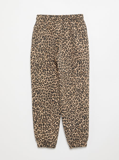 Joggers in tessuto felpato leggero - Kiabi