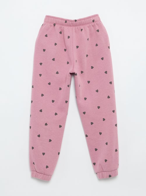 Joggers in tessuto felpato leggero - Kiabi Joggers in tessuto felpato leggero - Kiabi