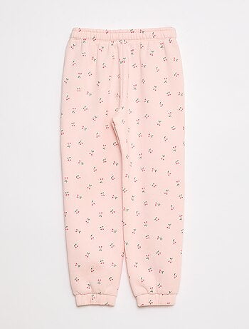 Joggers in tessuto felpato leggero