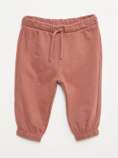 Joggers in tessuto felpato - Kiabi