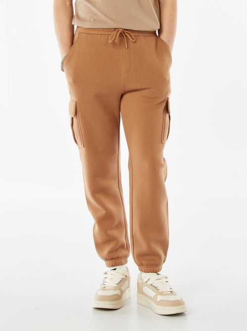Joggers in tessuto felpato multi-tasche in tessuto felpato - Kiabi