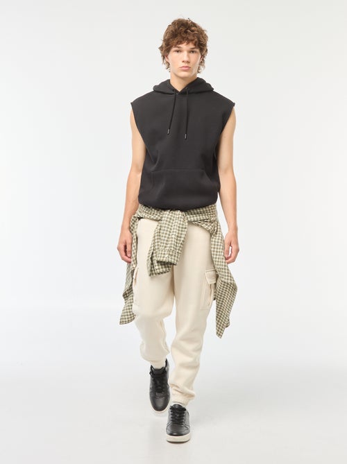 Joggers in tessuto felpato multi-tasche in tessuto felpato - Kiabi