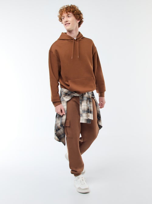 Joggers in tessuto felpato multi-tasche in tessuto felpato - Kiabi