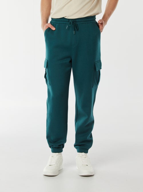 Joggers in tessuto felpato multi-tasche in tessuto felpato - Kiabi