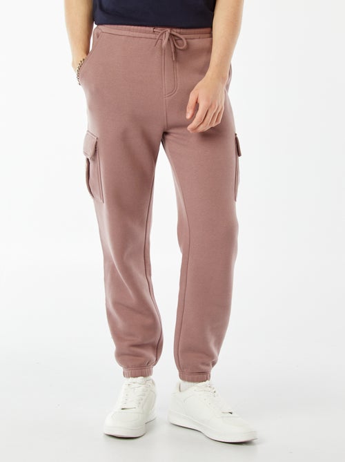Joggers in tessuto felpato multi-tasche in tessuto felpato - Kiabi