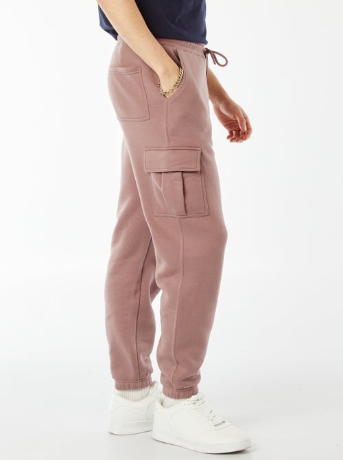 Joggers in tessuto felpato multi-tasche in tessuto felpato - Kiabi