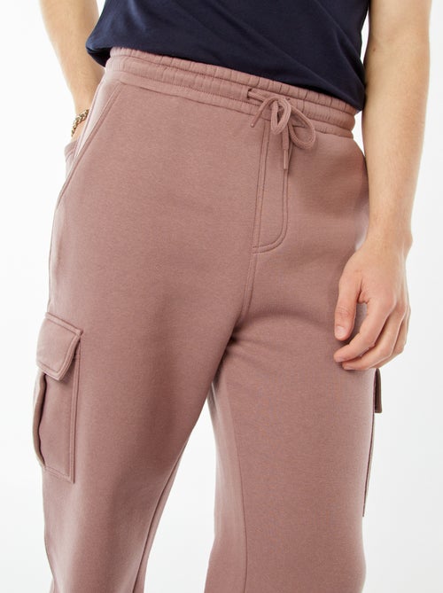 Joggers in tessuto felpato multi-tasche in tessuto felpato - Kiabi