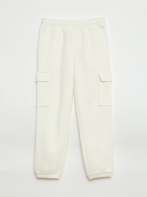 Joggers in tessuto felpato multitasche - Kiabi