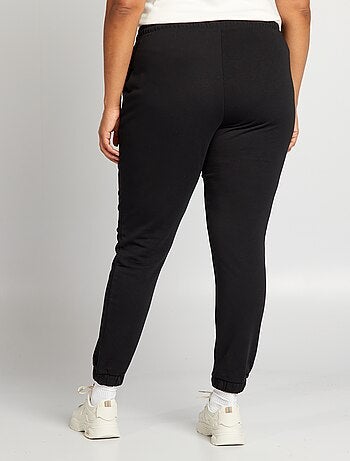 Joggers in tessuto felpato