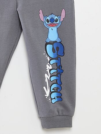 Joggers in tessuto felpato 'Stitch'