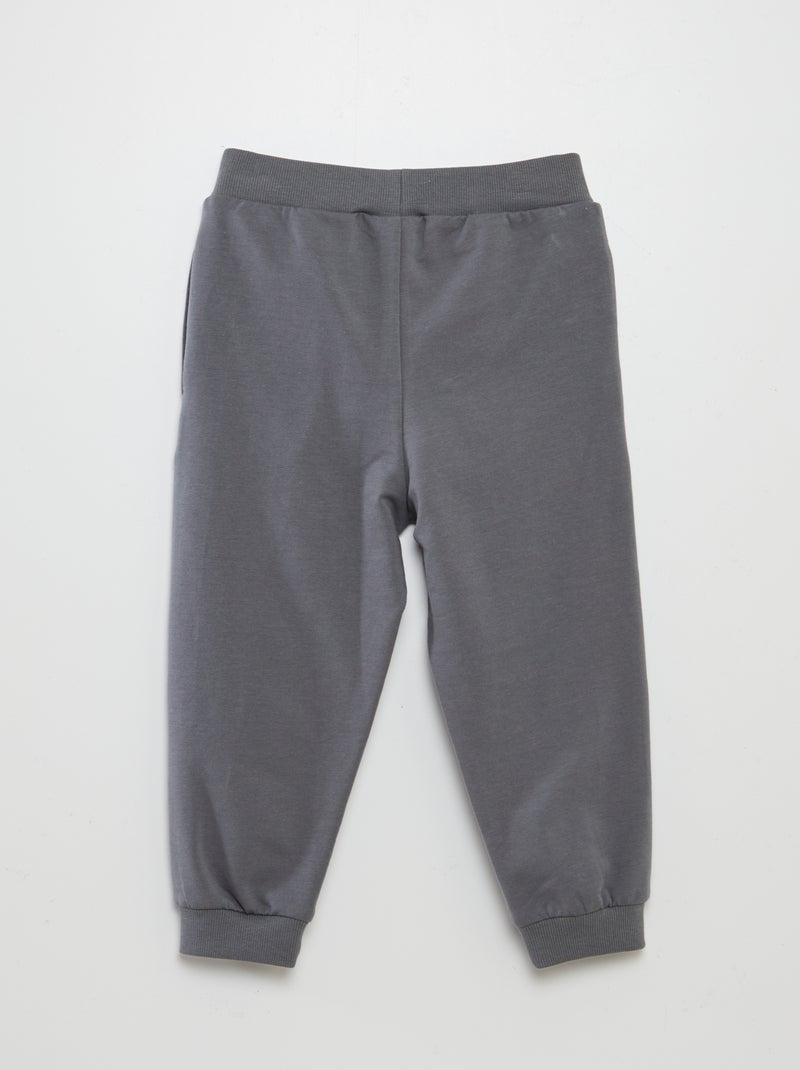 Joggers in tessuto felpato 'Stitch' GRIGIO - Kiabi