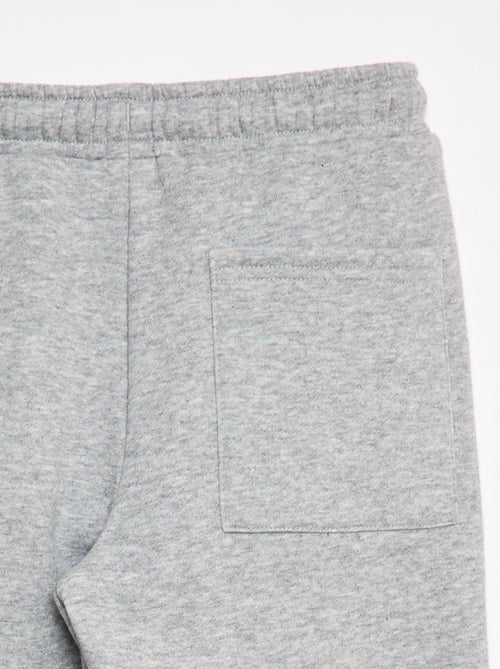 Joggers in tessuto felpato tinta unita - Kiabi