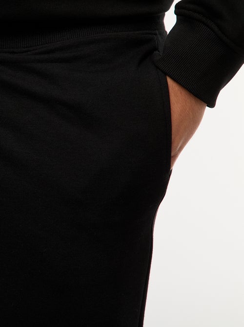 Joggers in tessuto felpato tinta unita - Kiabi